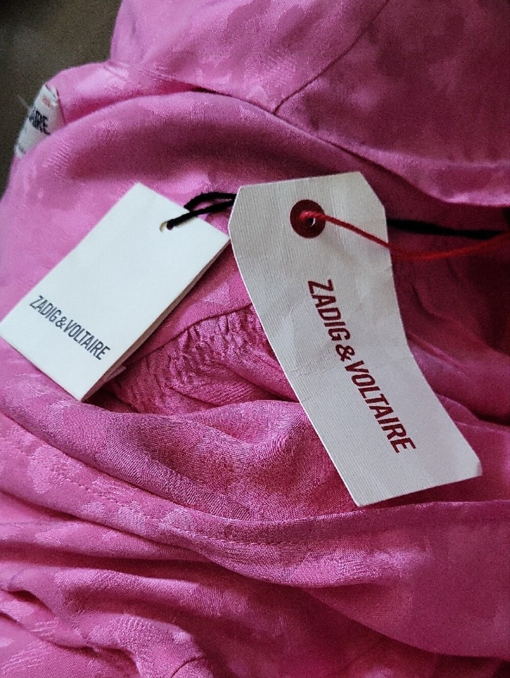 Zadig & Voltaire Pink Mini Dress Small - Picture 7 of 9